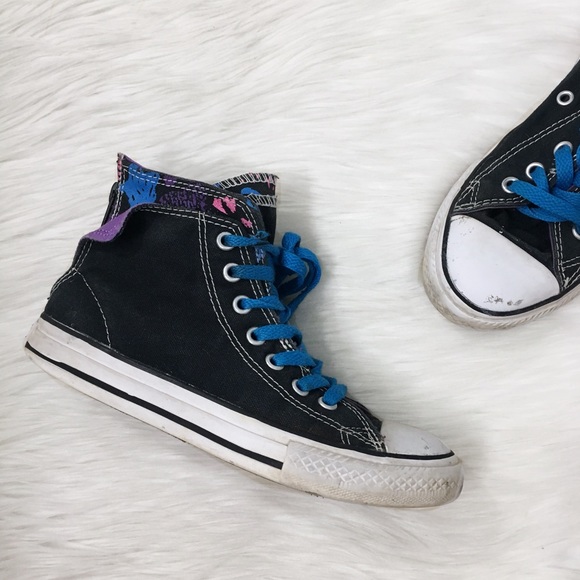childrens blue converse